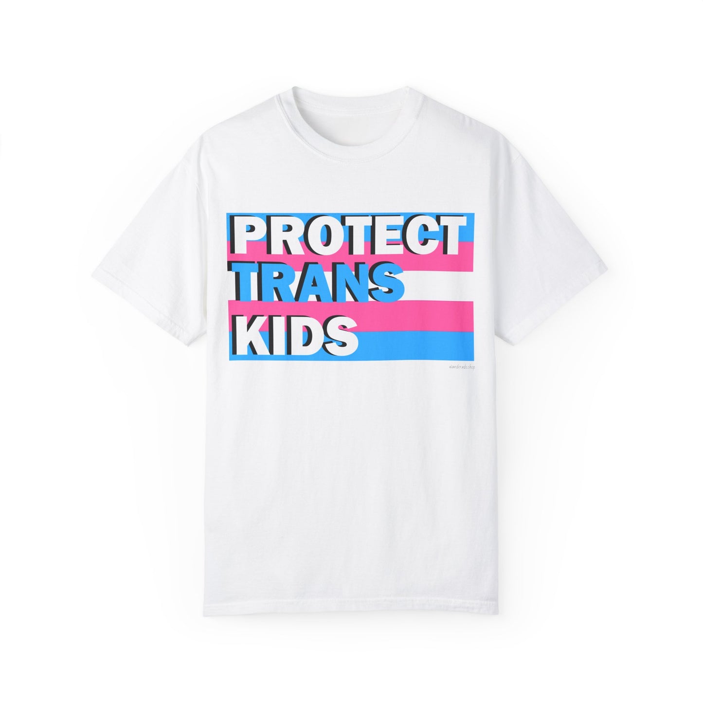 Protect Trans Kids - Unisex Garment-Dyed T-shirt