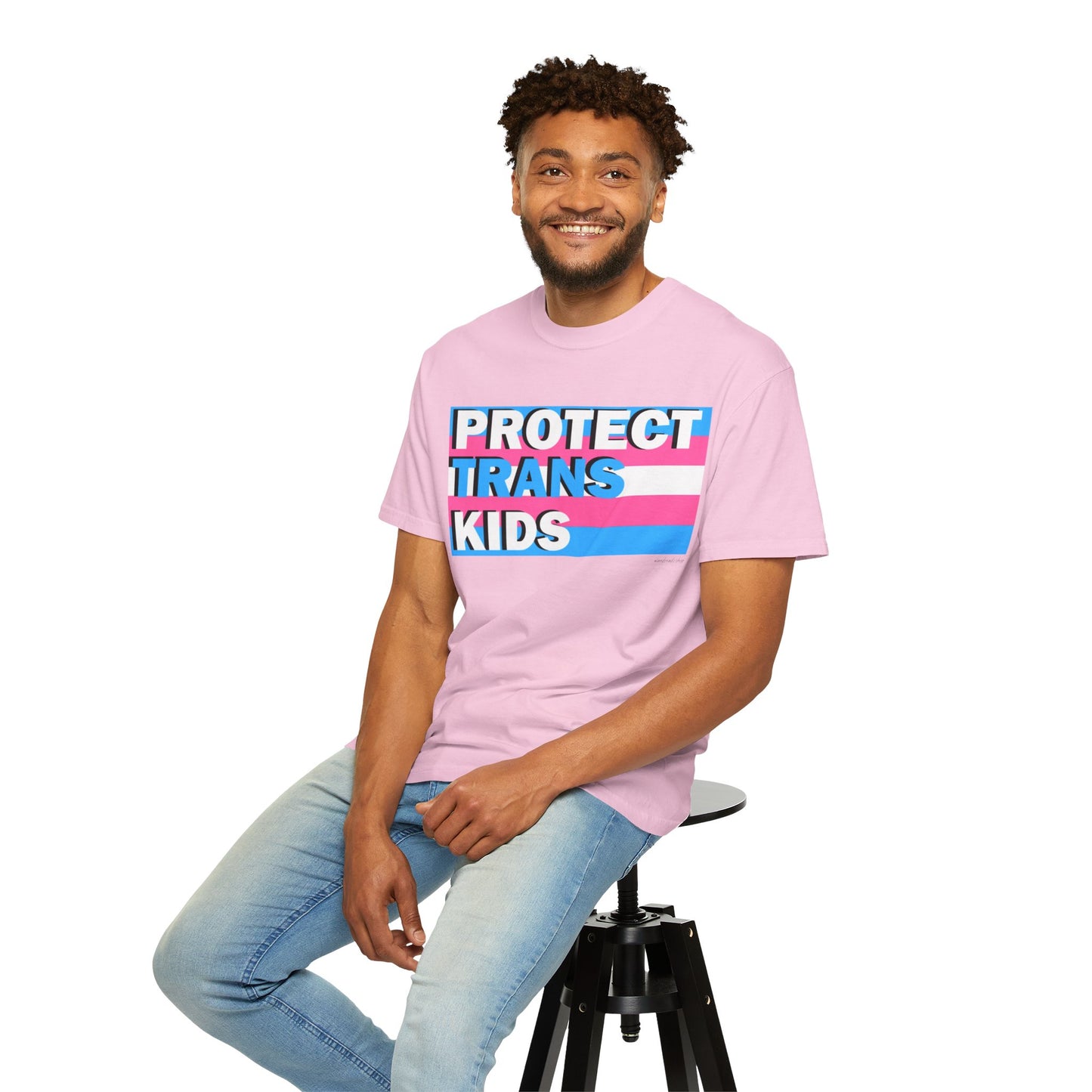 Protect Trans Kids - Unisex Garment-Dyed T-shirt