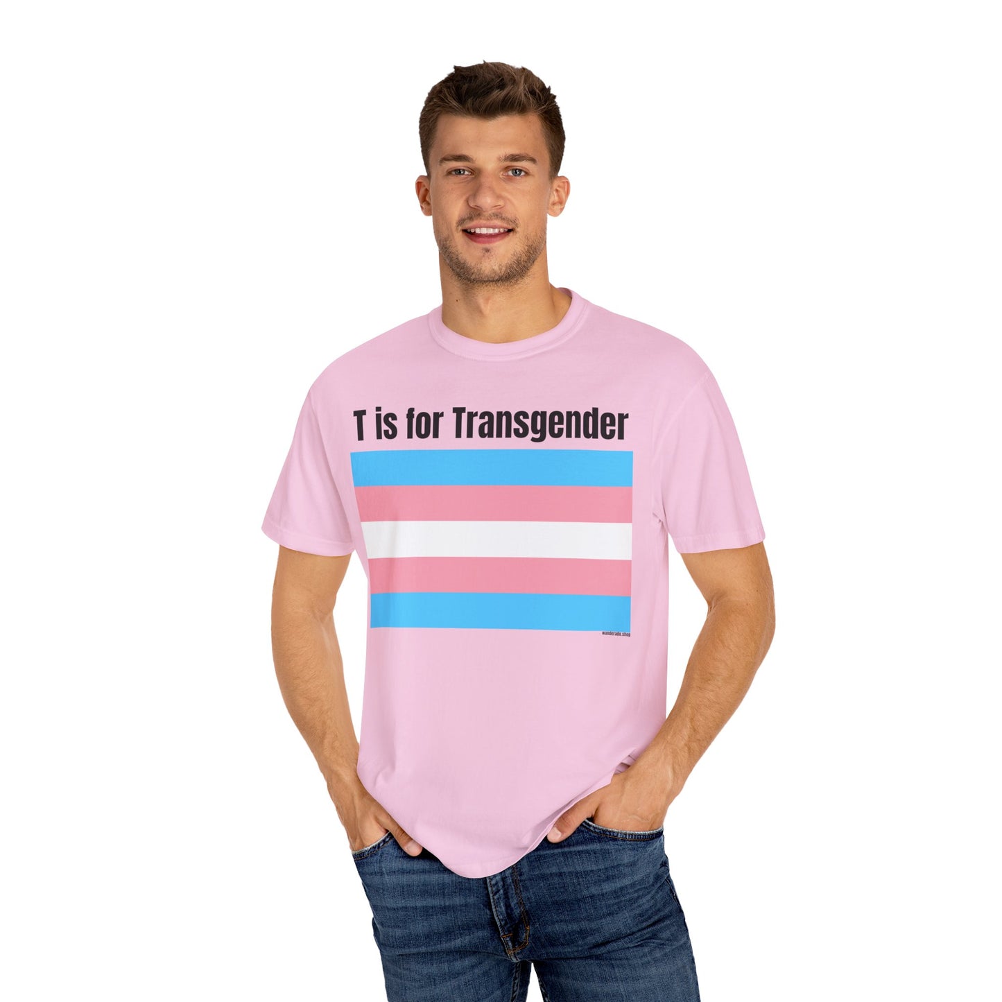 T is for Transgender - Trans PRIDE Tee