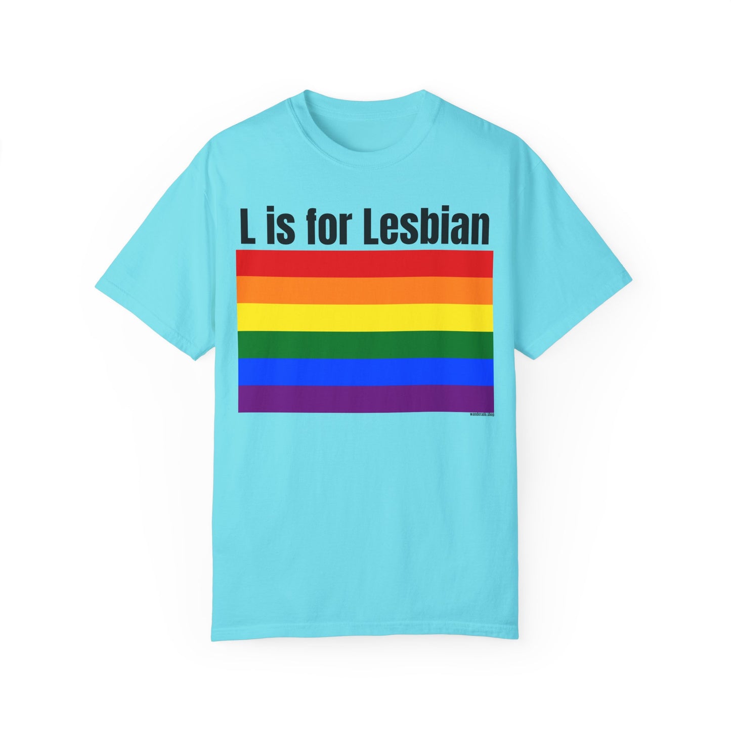 L is for Lesbian - Lesbian Pride Tee