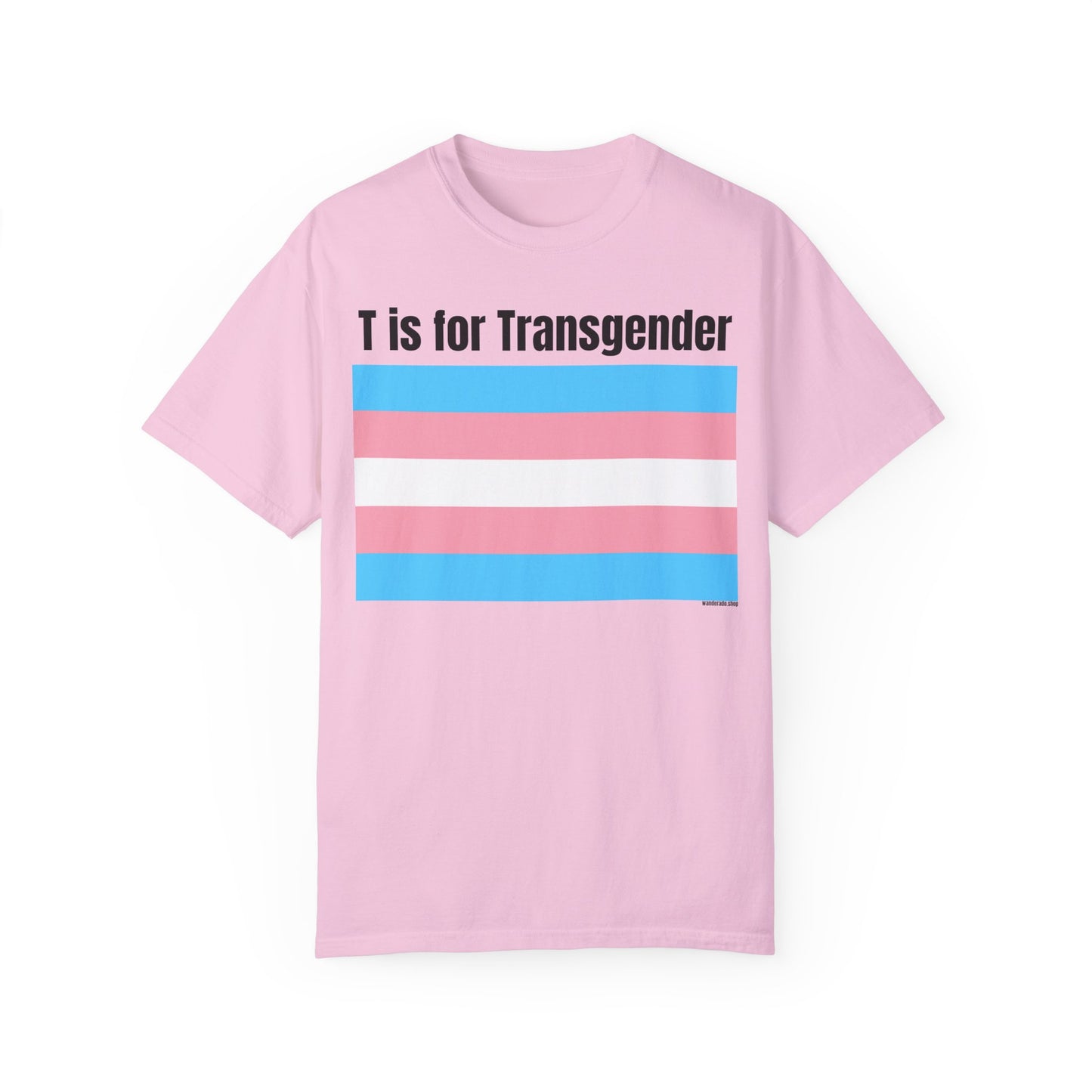 T is for Transgender - Trans PRIDE Tee