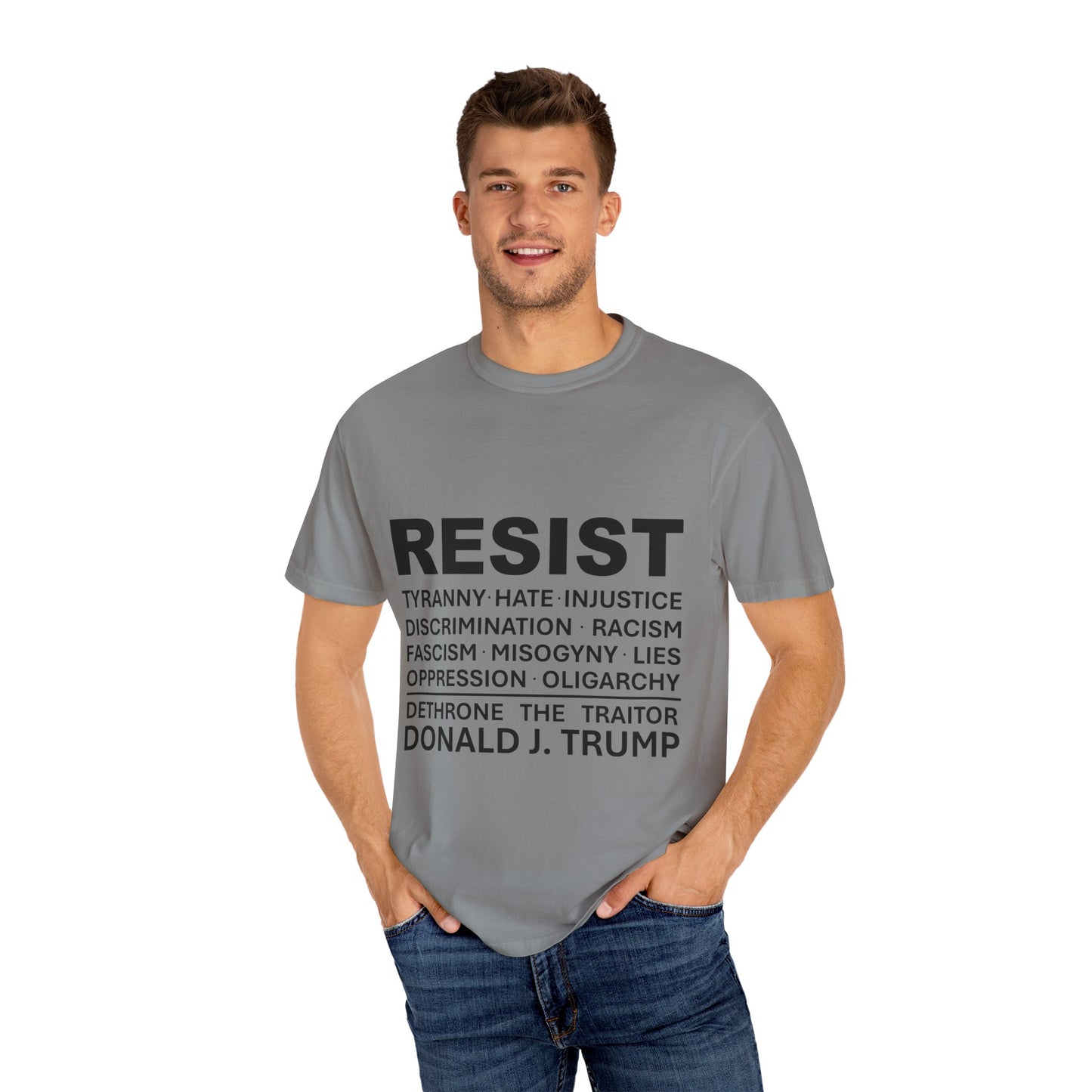 "RESIST" T-Shirt - Dethrone the traitor!
