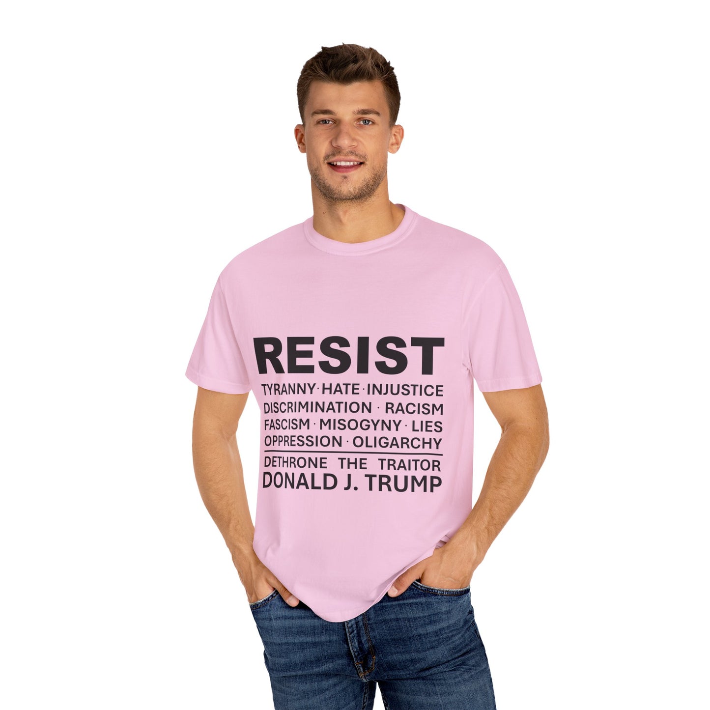 "RESIST" T-Shirt - Dethrone the traitor!