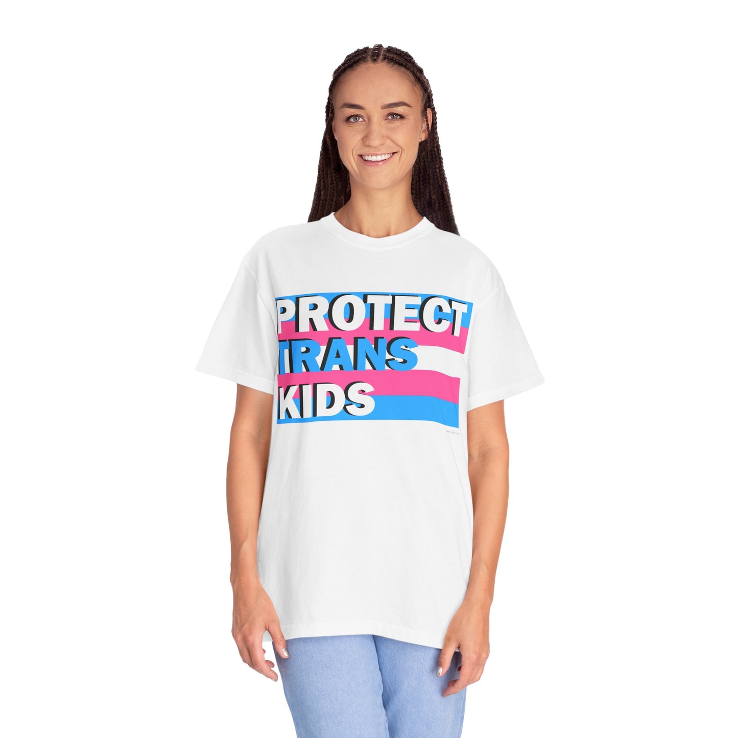 Protect Trans Kids - Unisex Garment-Dyed T-shirt