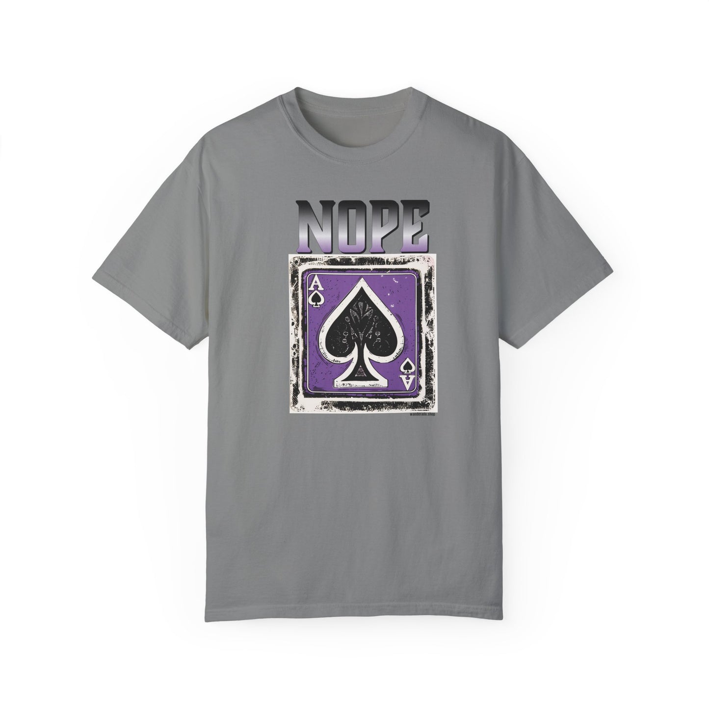 Nope - Ace/Asexual/Aromantic/Agender PRIDE Tee