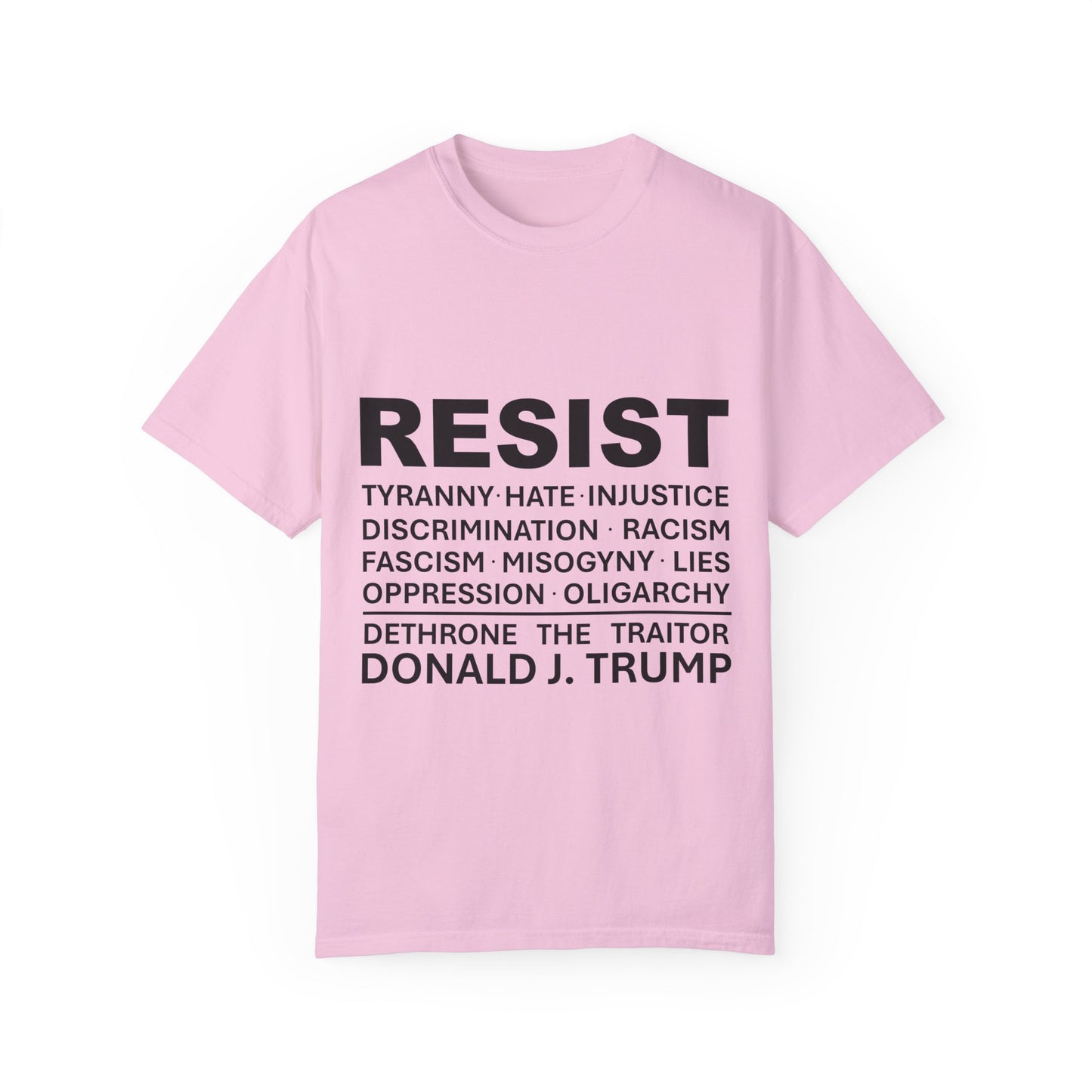 "RESIST" T-Shirt - Dethrone the traitor!