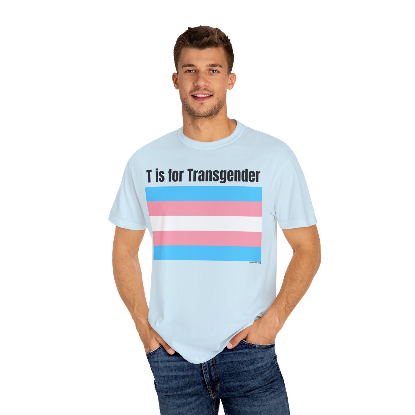 T is for Transgender - Trans PRIDE Tee