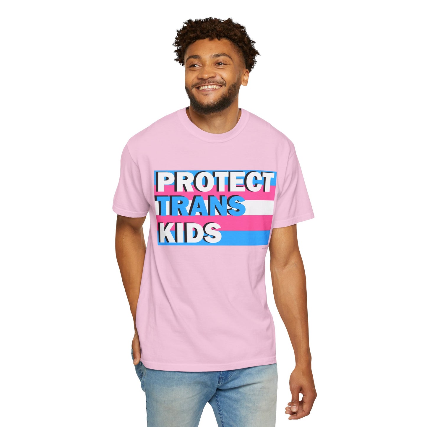 Protect Trans Kids - Unisex Garment-Dyed T-shirt