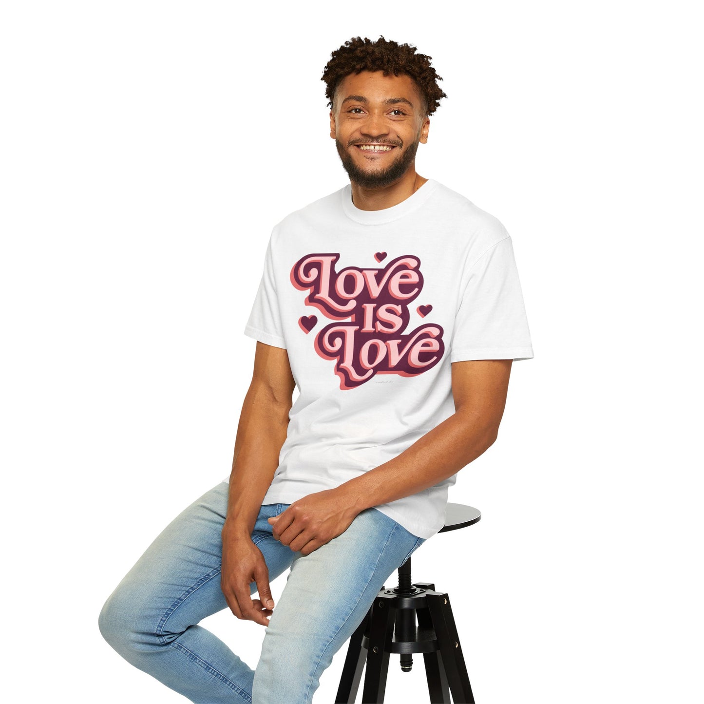 Love is Love - Unisex Garment-Dyed T-shirt
