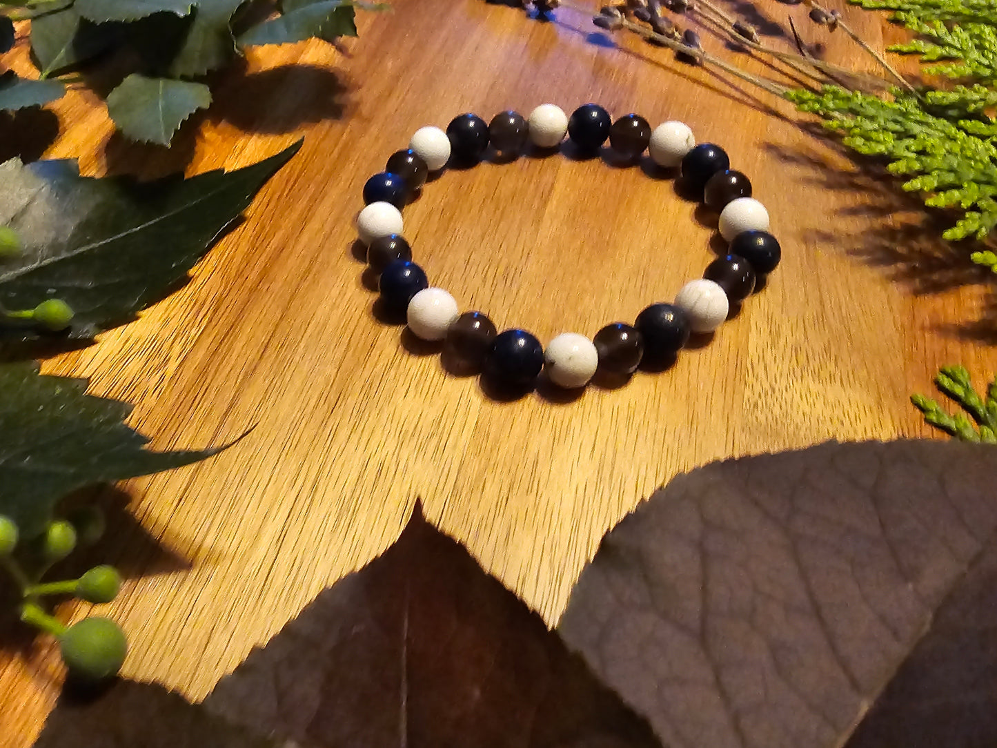 Peaceful Transformation | Magnesite + Lapis Lazuli + Obsidian