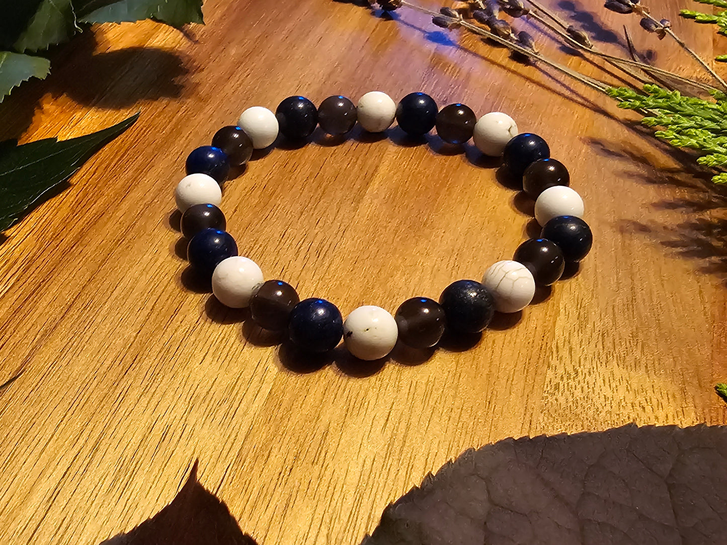 Peaceful Transformation | Magnesite + Lapis Lazuli + Obsidian