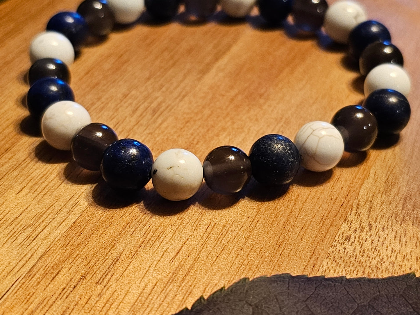 Peaceful Transformation | Magnesite + Lapis Lazuli + Obsidian