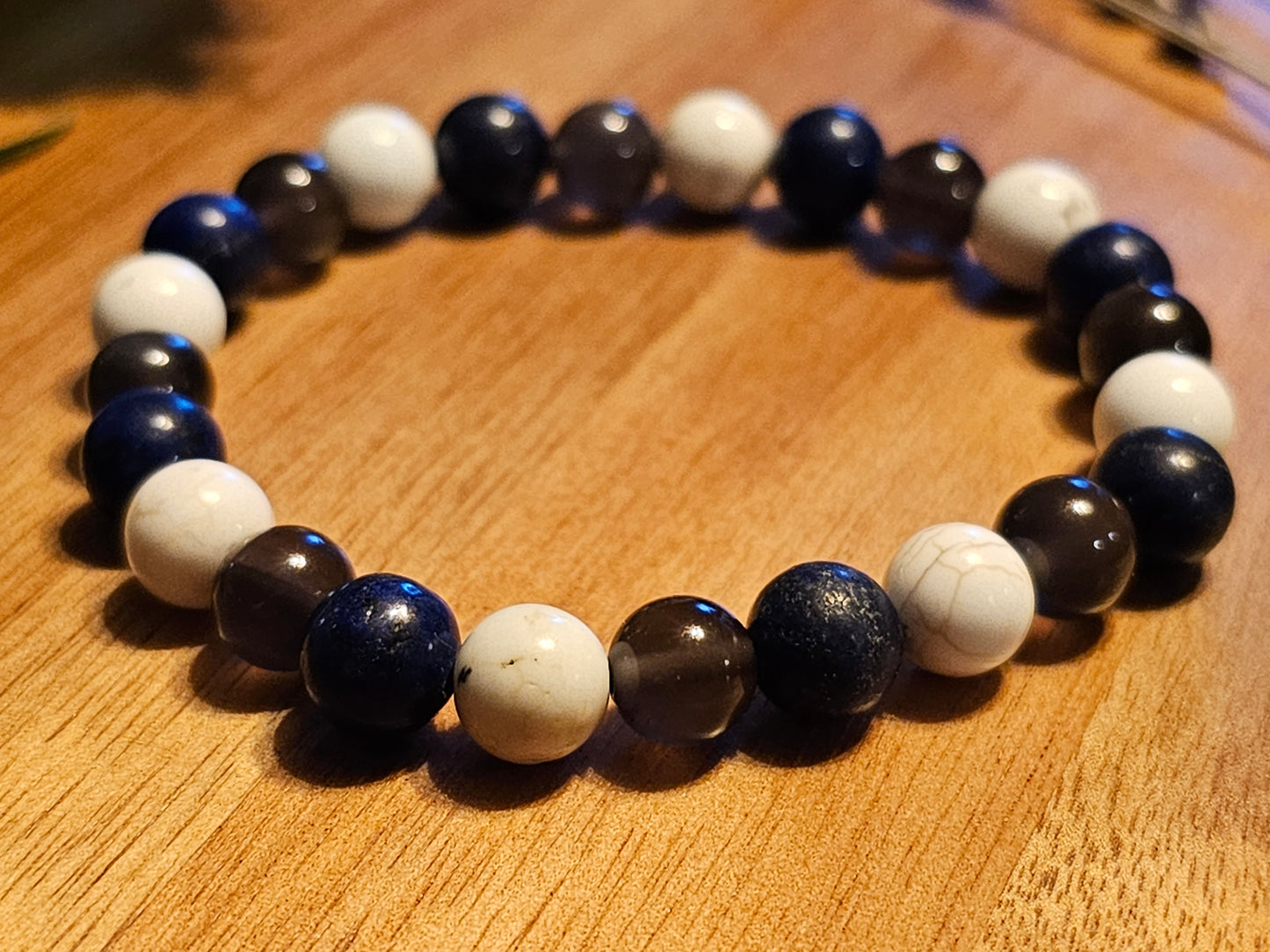 Peaceful Transformation | Magnesite + Lapis Lazuli + Obsidian