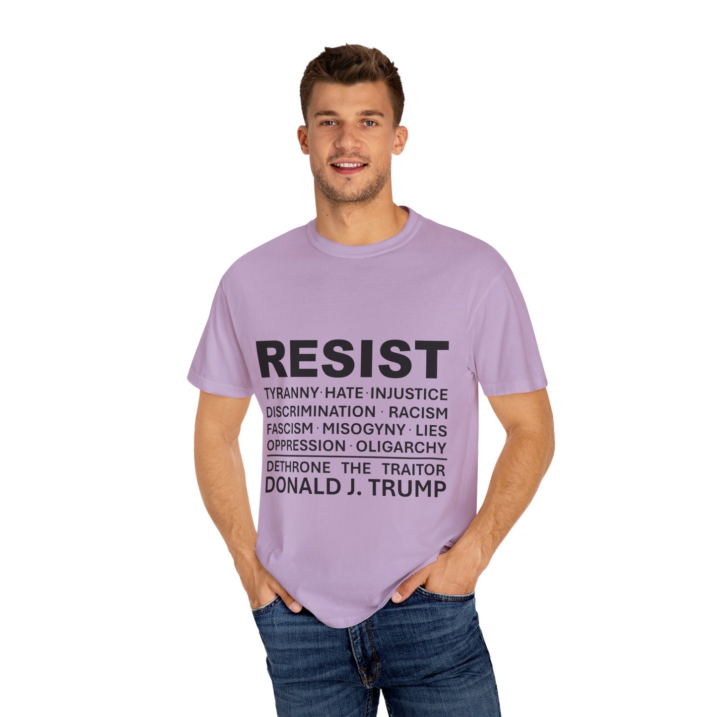 "RESIST" T-Shirt - Dethrone the traitor!