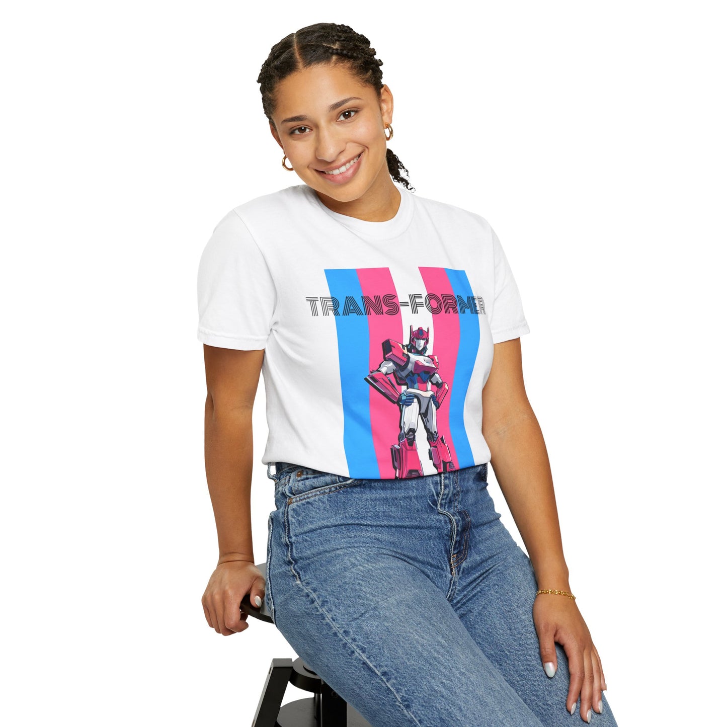 Trans-Former - Unisex Garment-Dyed T-shirt
