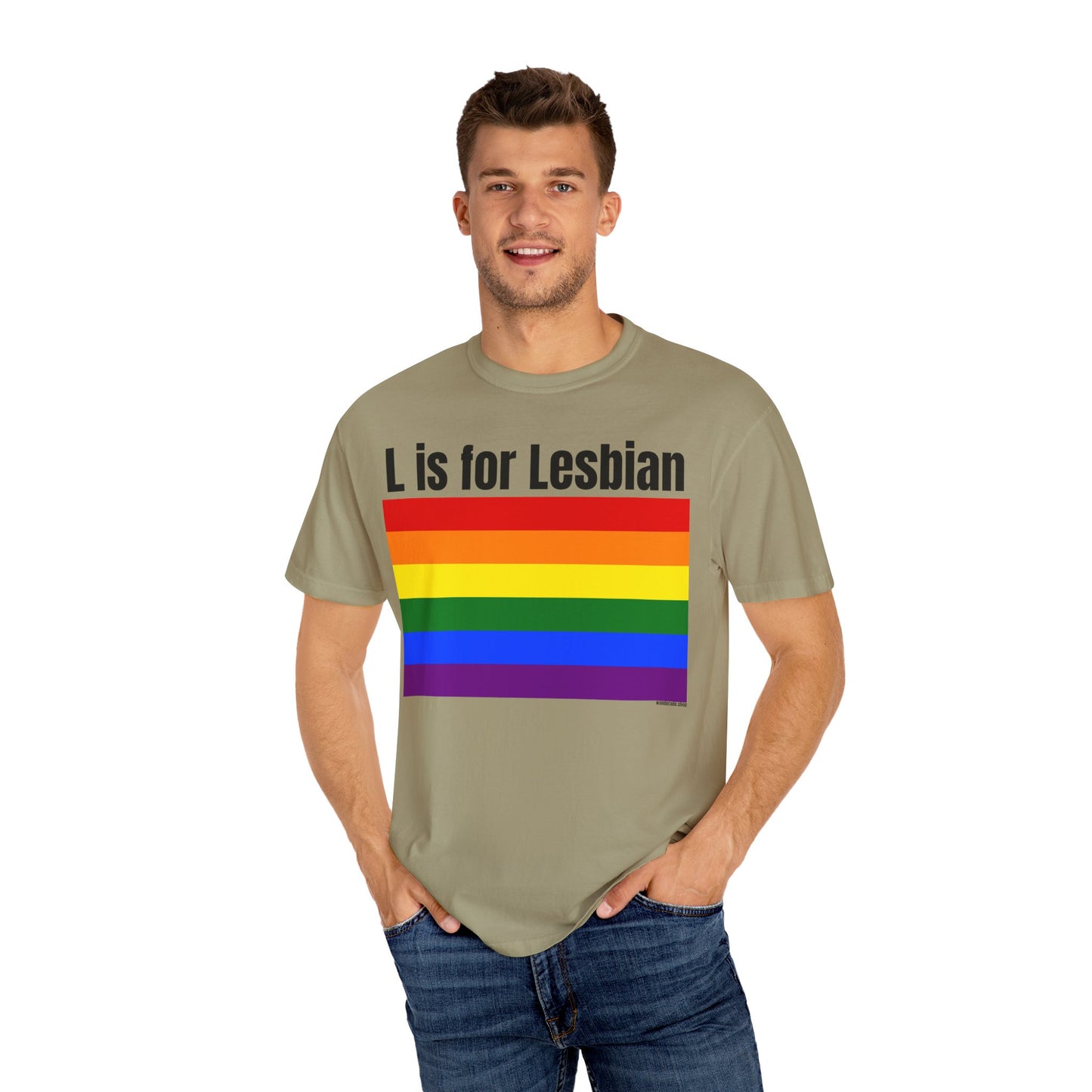 L is for Lesbian - Lesbian Pride Tee