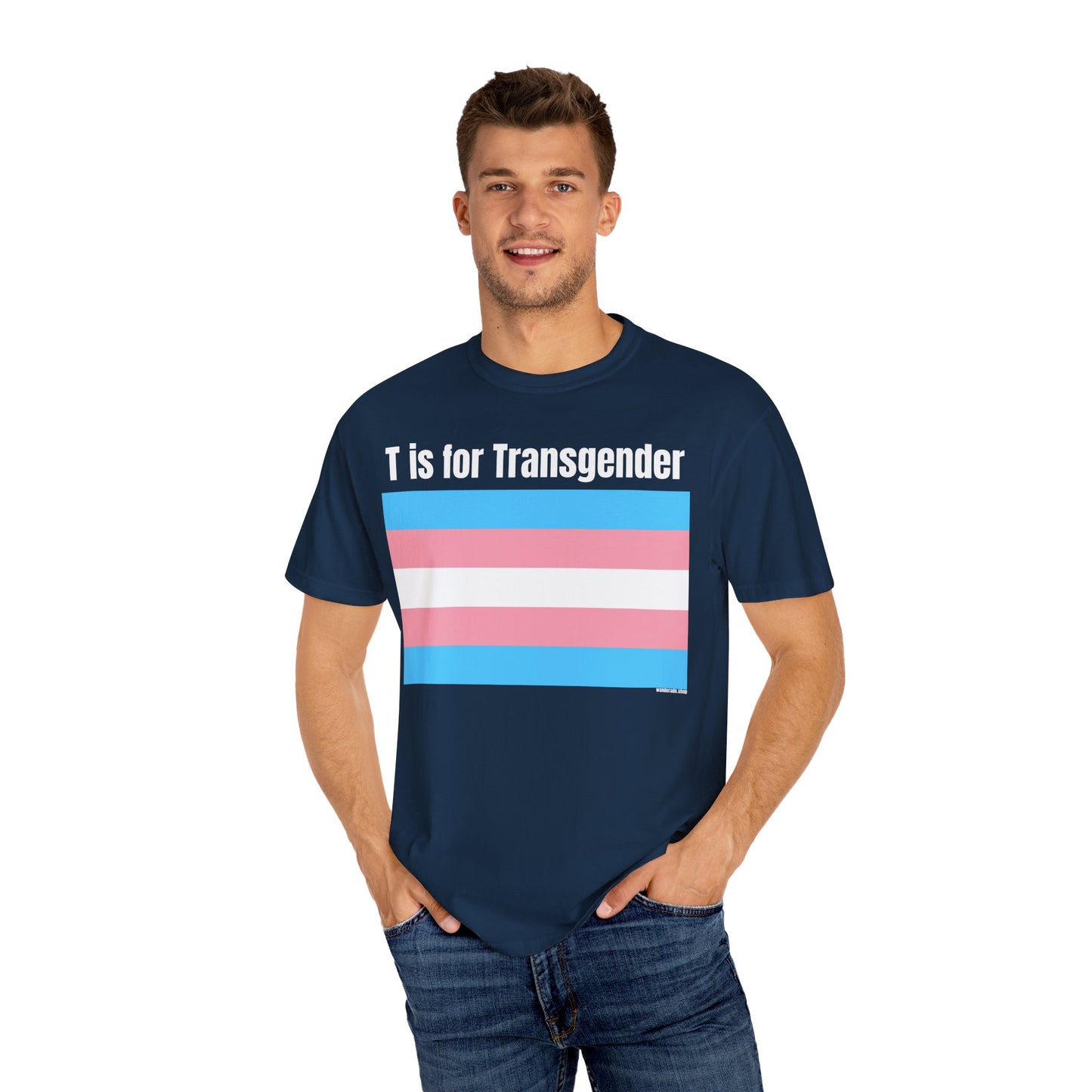 T is for Transgender - Trans PRIDE Tee