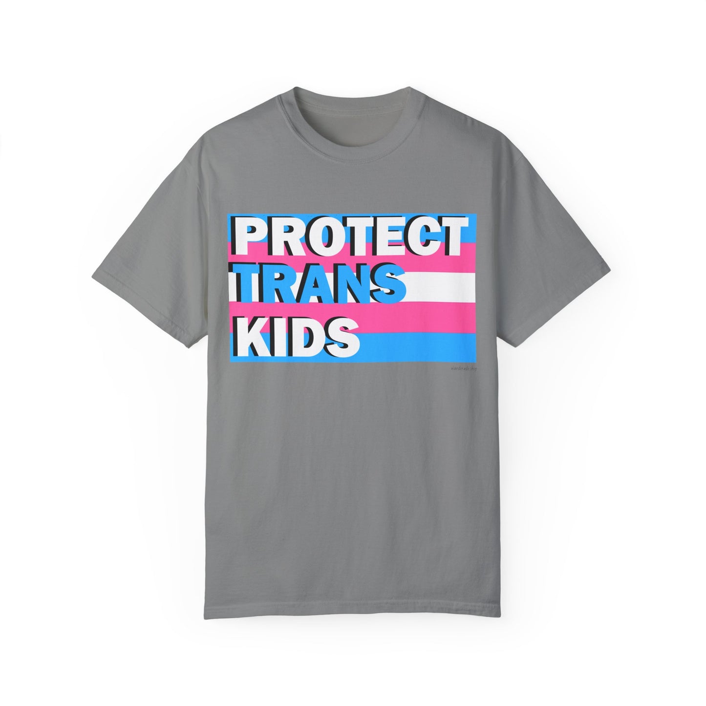 Protect Trans Kids - Unisex Garment-Dyed T-shirt