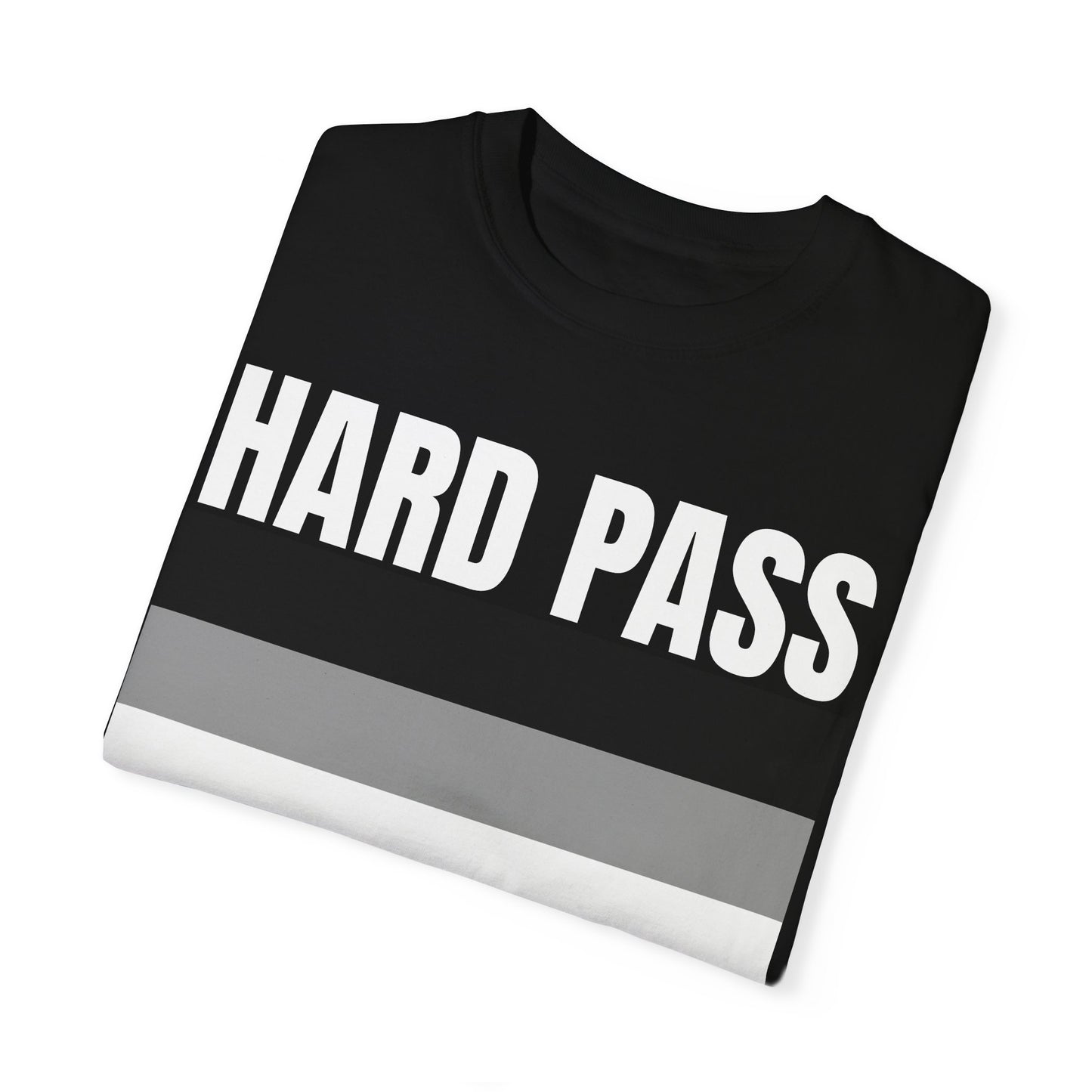 Hard Pass- PRIDE Tee Shirt for the Asexual/Aromantic/Agender/Ace Community