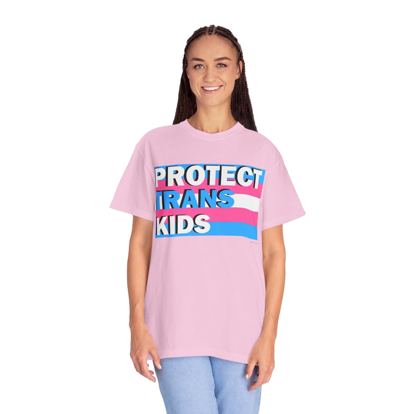 Protect Trans Kids - Unisex Garment-Dyed T-shirt