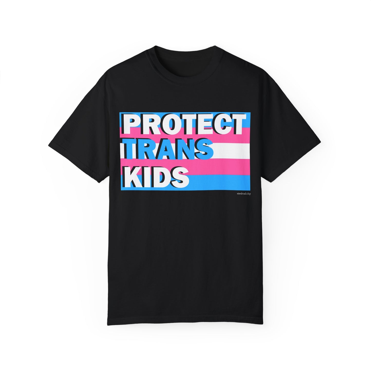 Protect Trans Kids - Unisex Garment-Dyed T-shirt