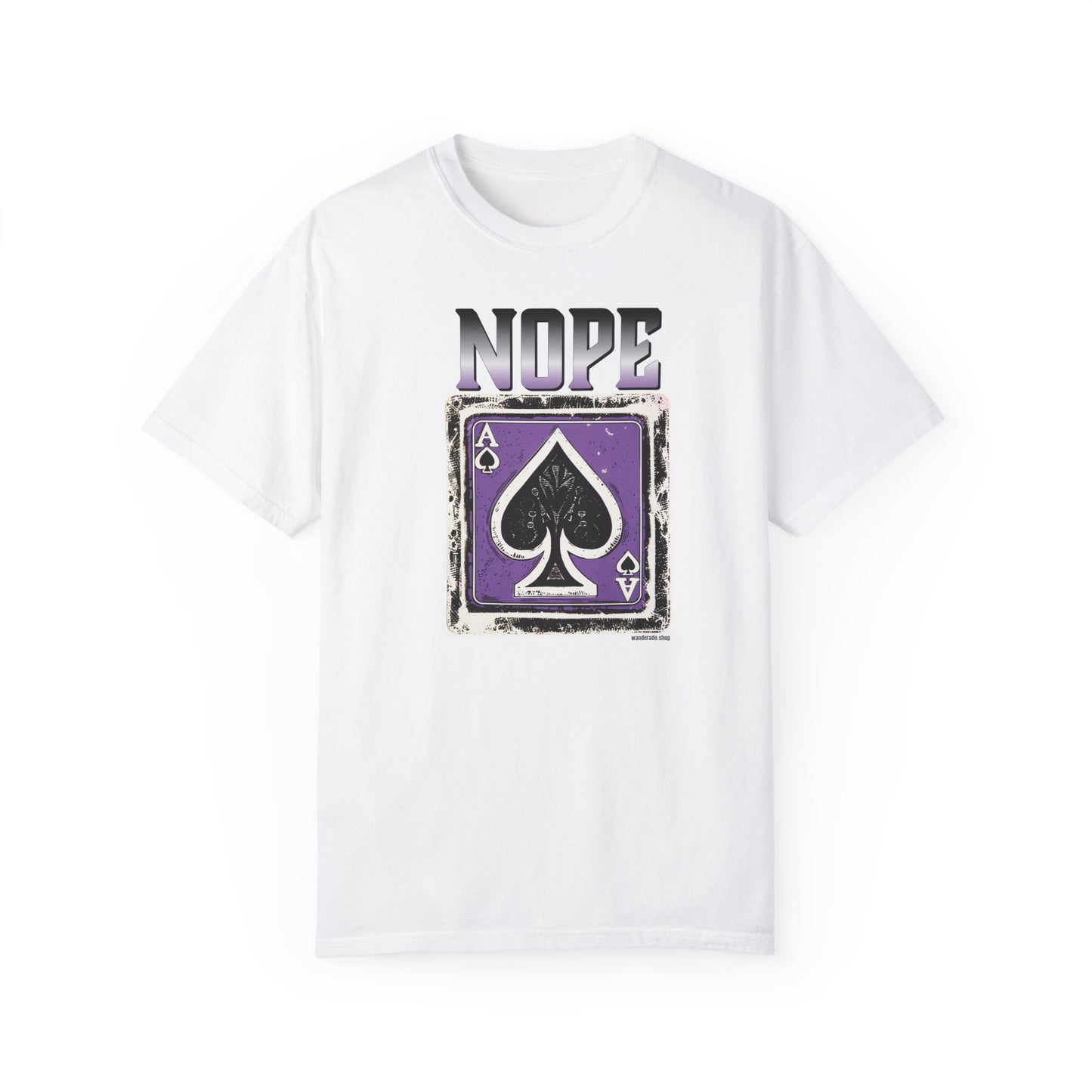 Nope - Ace/Asexual/Aromantic/Agender PRIDE Tee