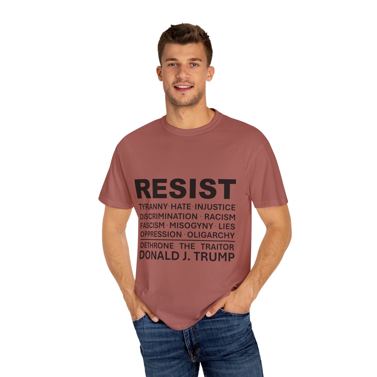 "RESIST" T-Shirt - Dethrone the traitor!
