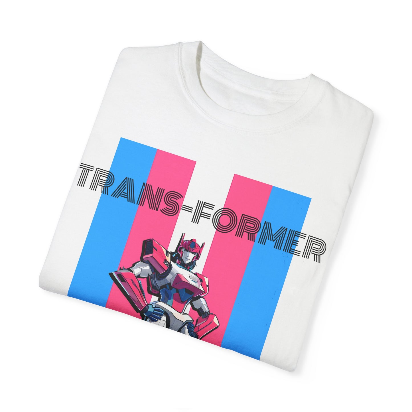 Trans-Former - Unisex Garment-Dyed T-shirt