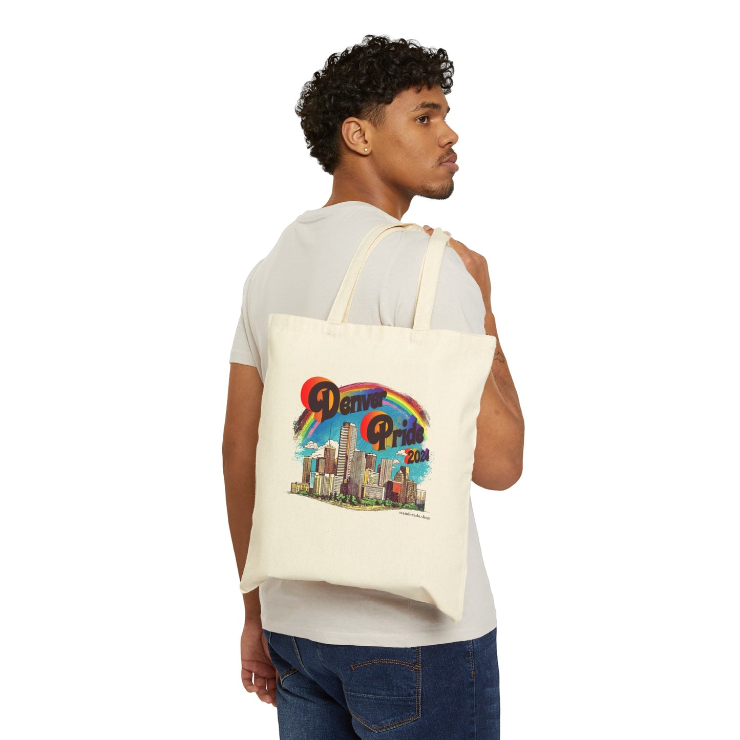 Denver Pride 2024 - Cotton Canvas Tote Bag