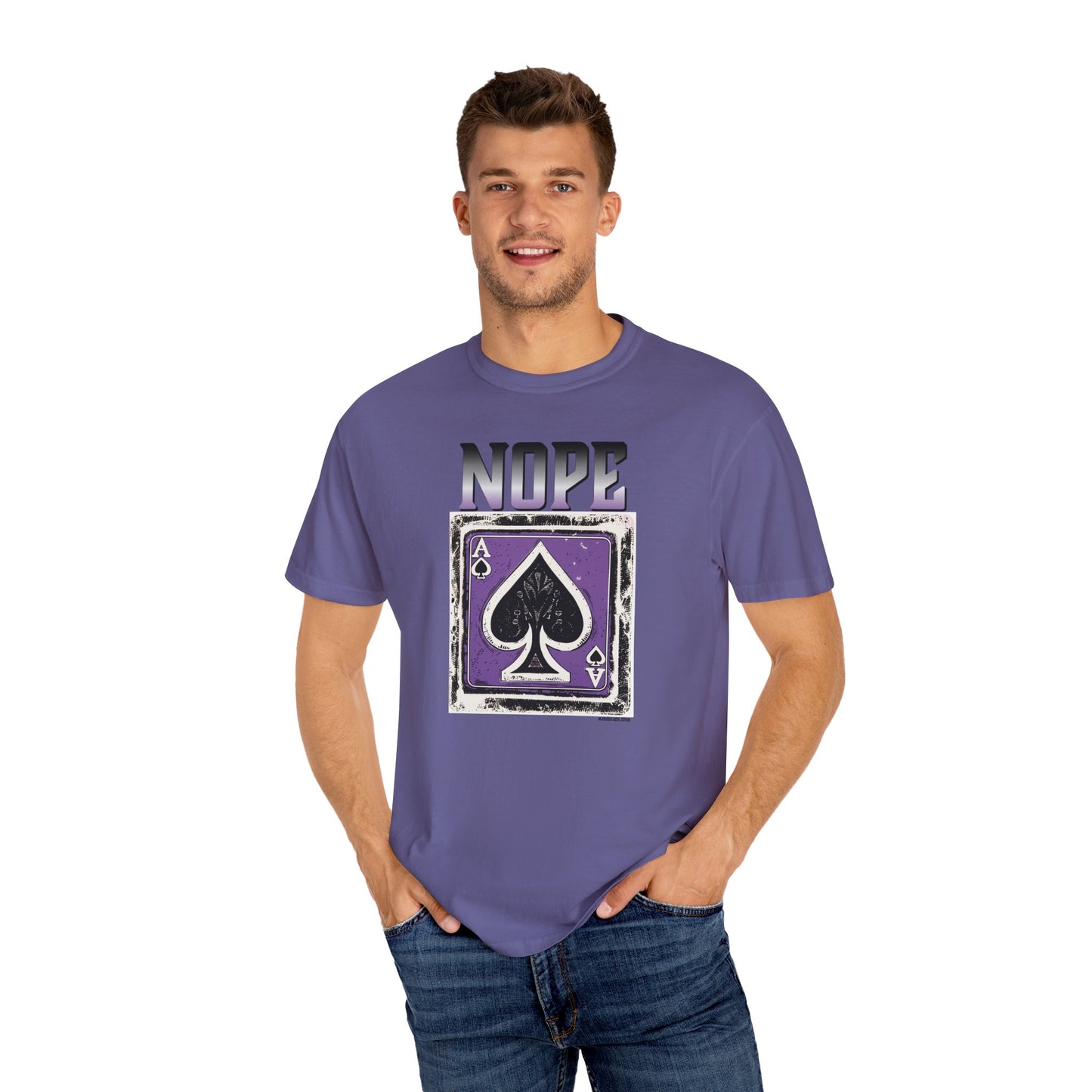 Nope - Ace/Asexual/Aromantic/Agender PRIDE Tee