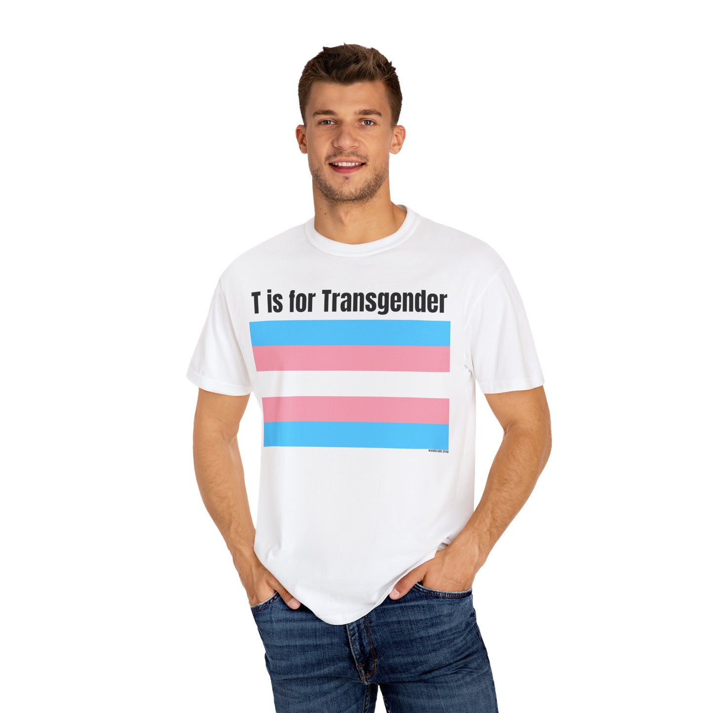 T is for Transgender - Trans PRIDE Tee