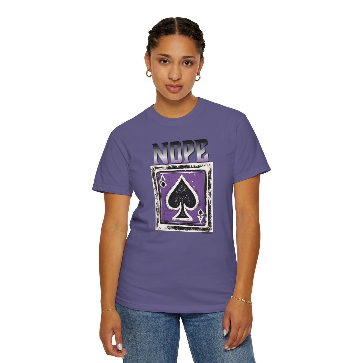 Nope - Ace/Asexual/Aromantic/Agender PRIDE Tee