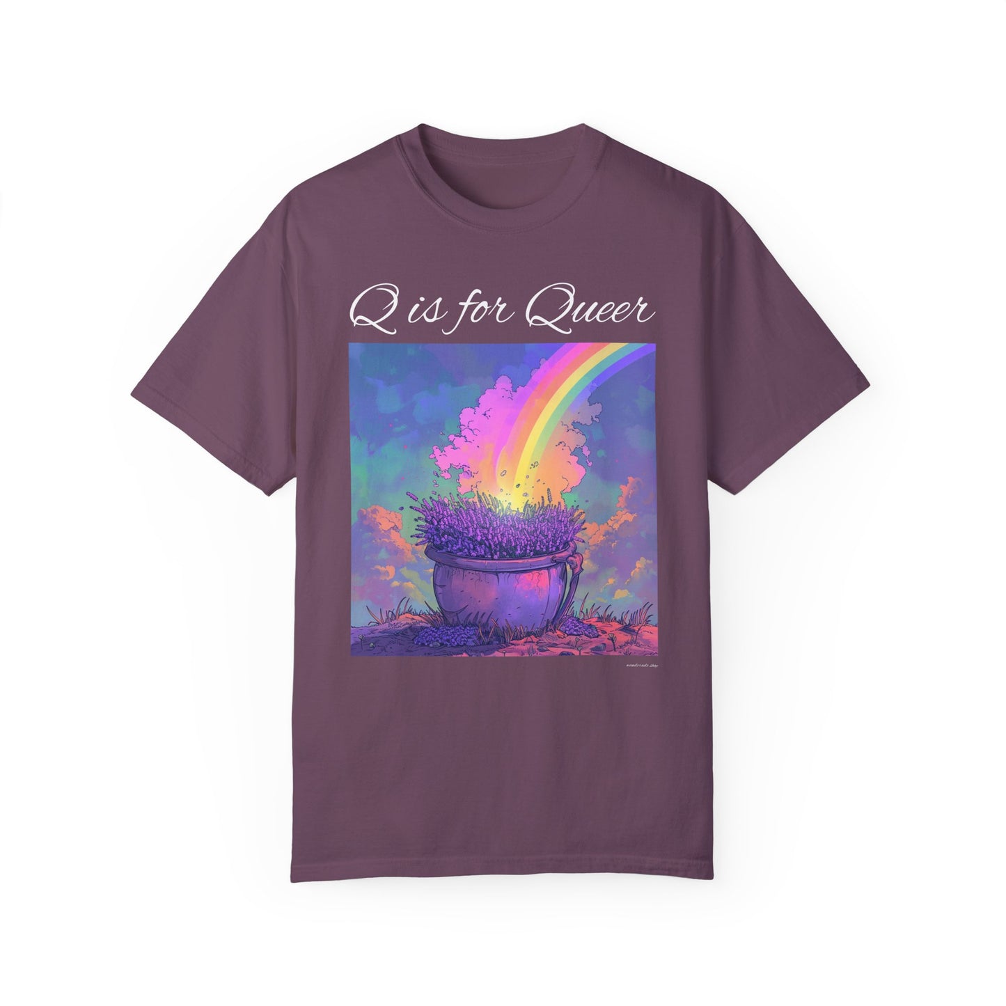 Q is for Queer - Queer/Genderqueer Pride Tee
