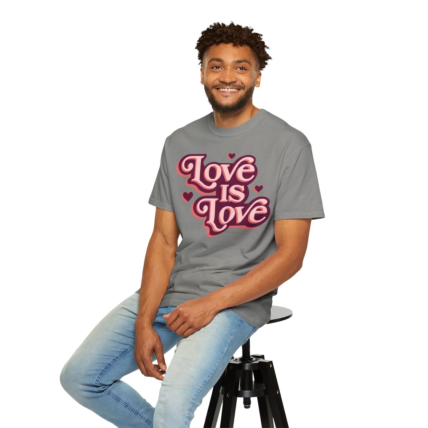 Love is Love - Unisex Garment-Dyed T-shirt