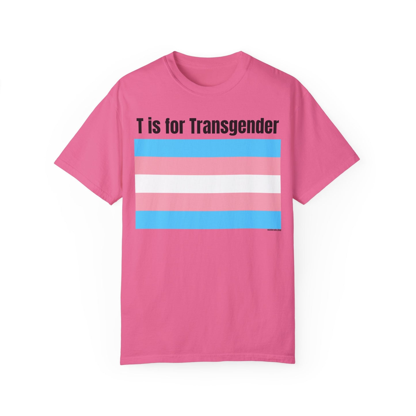T is for Transgender - Trans PRIDE Tee