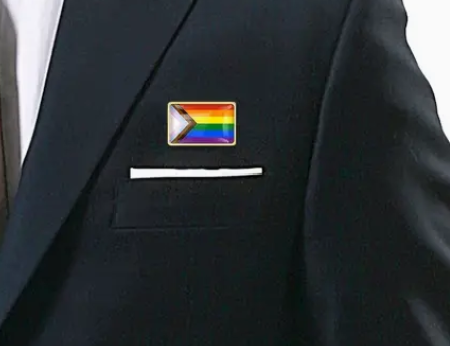 Progress Pride Flag Pin