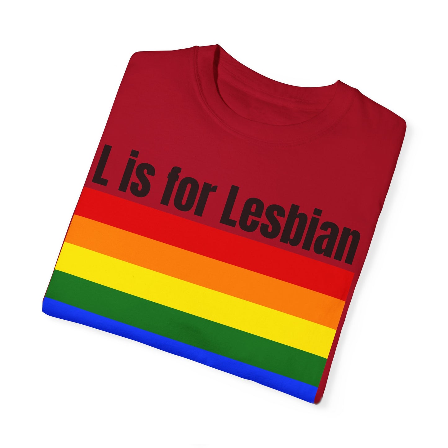 L is for Lesbian - Lesbian Pride Tee