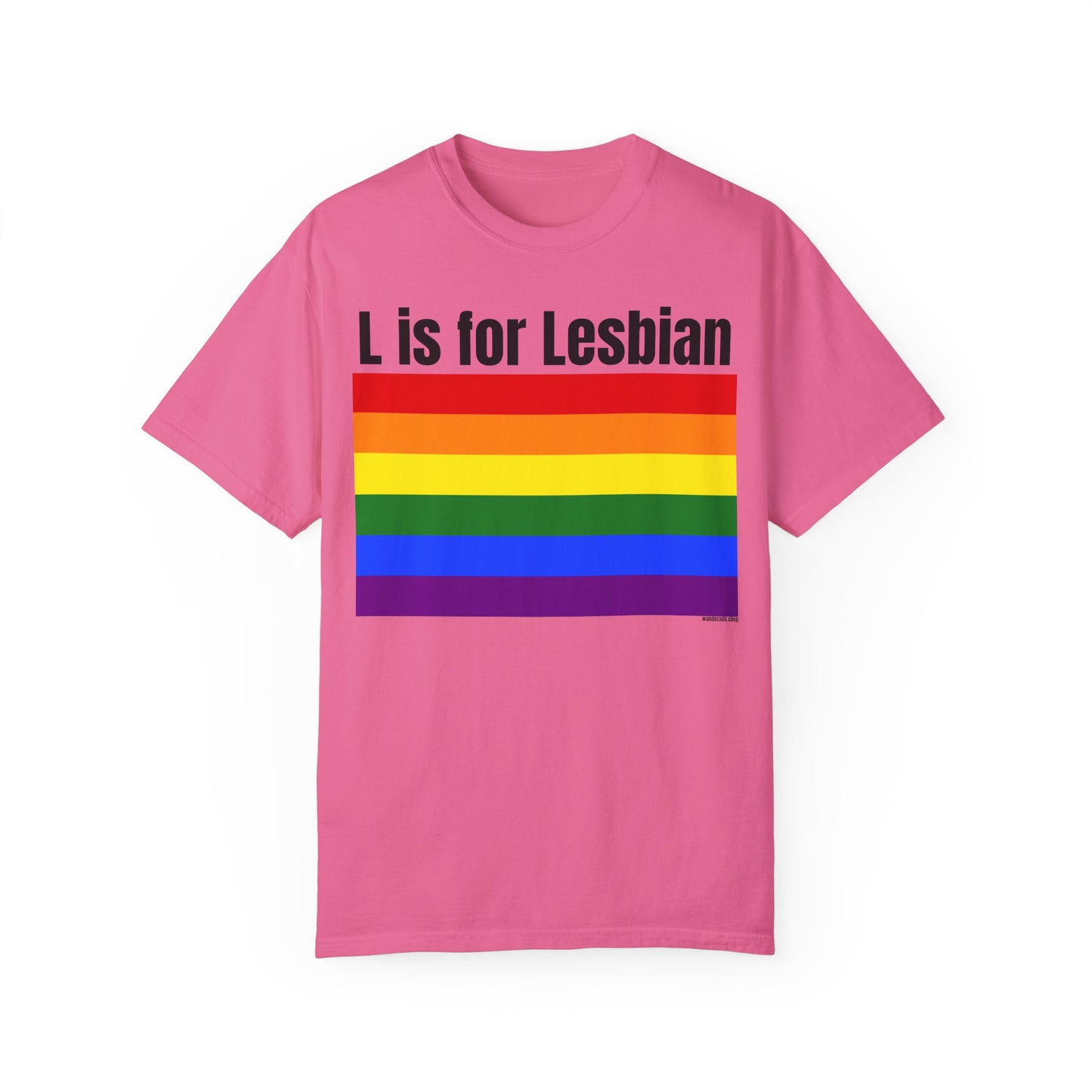 L is for Lesbian - Lesbian Pride Tee