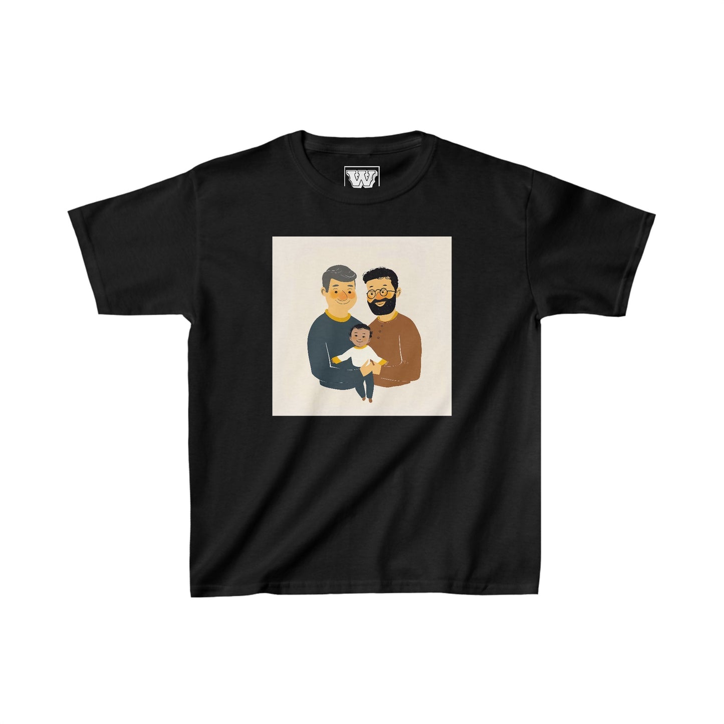 I Love My Dads - Kids Heavy Cotton™ Tee (Variant D)