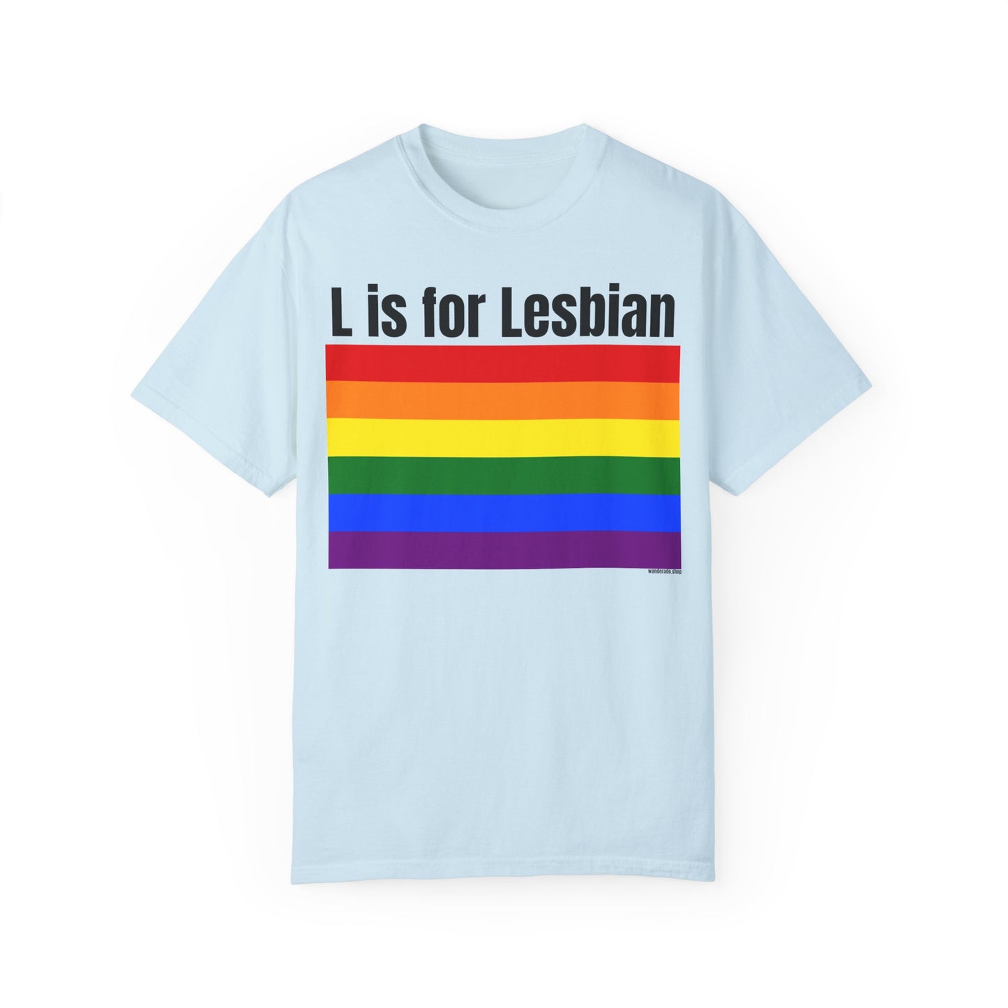 L is for Lesbian - Lesbian Pride Tee