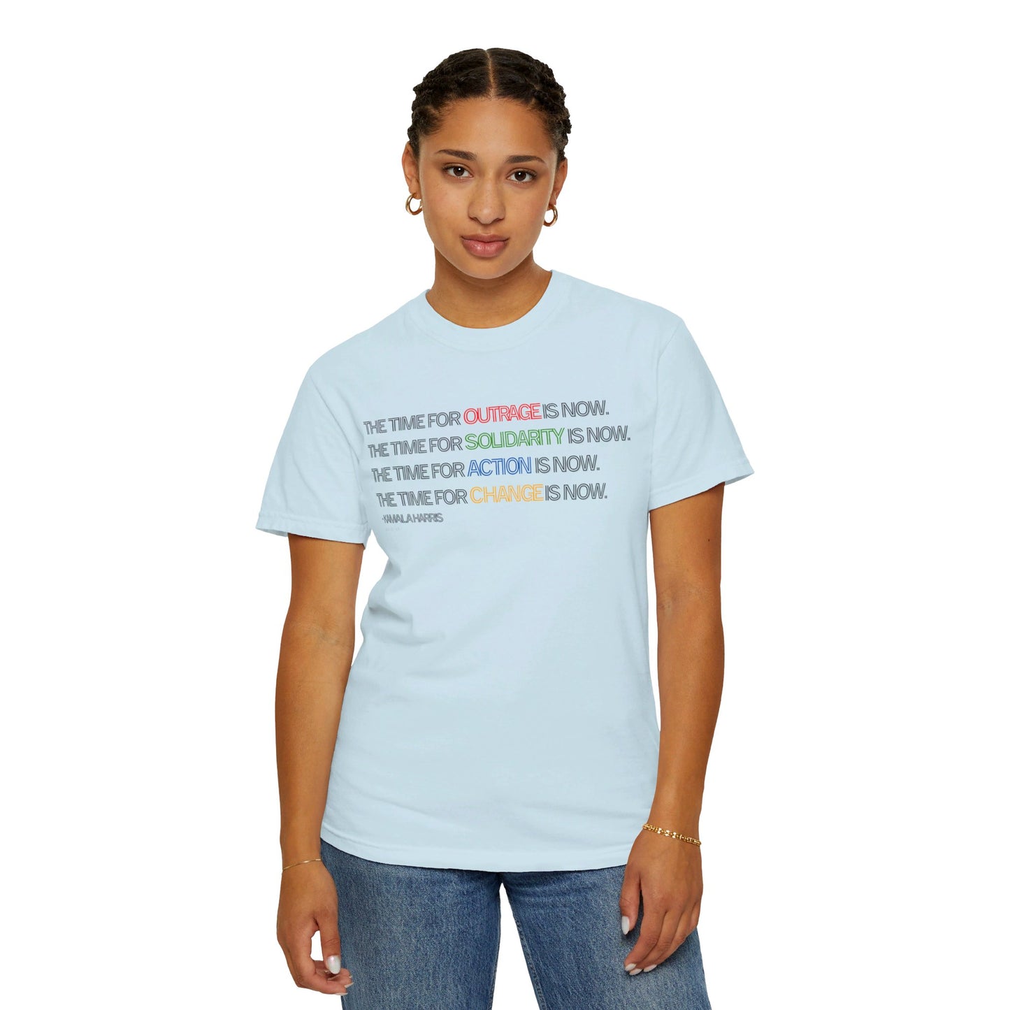 🌟 Kamala Harris for President T-Shirt 🌟 THE TIME IS NOW