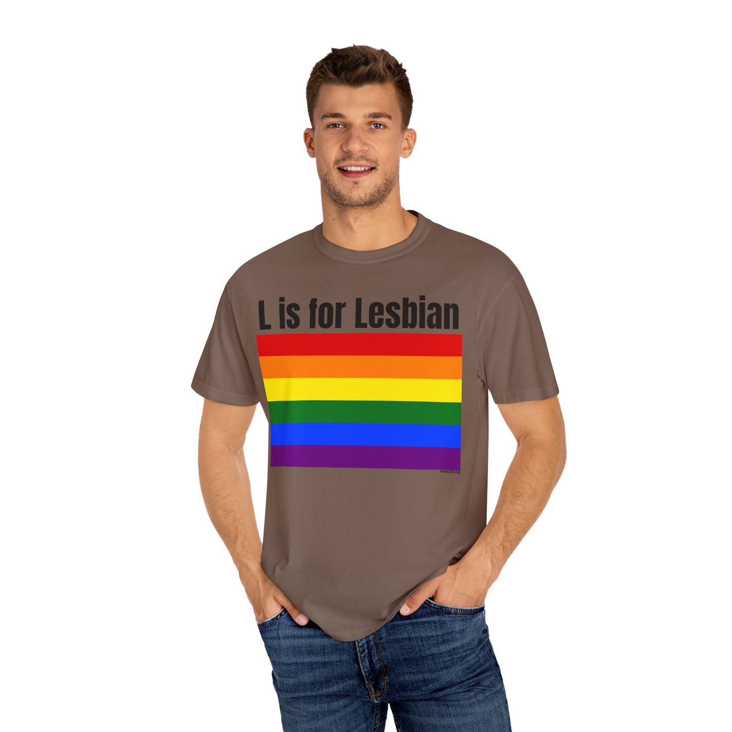 L is for Lesbian - Lesbian Pride Tee