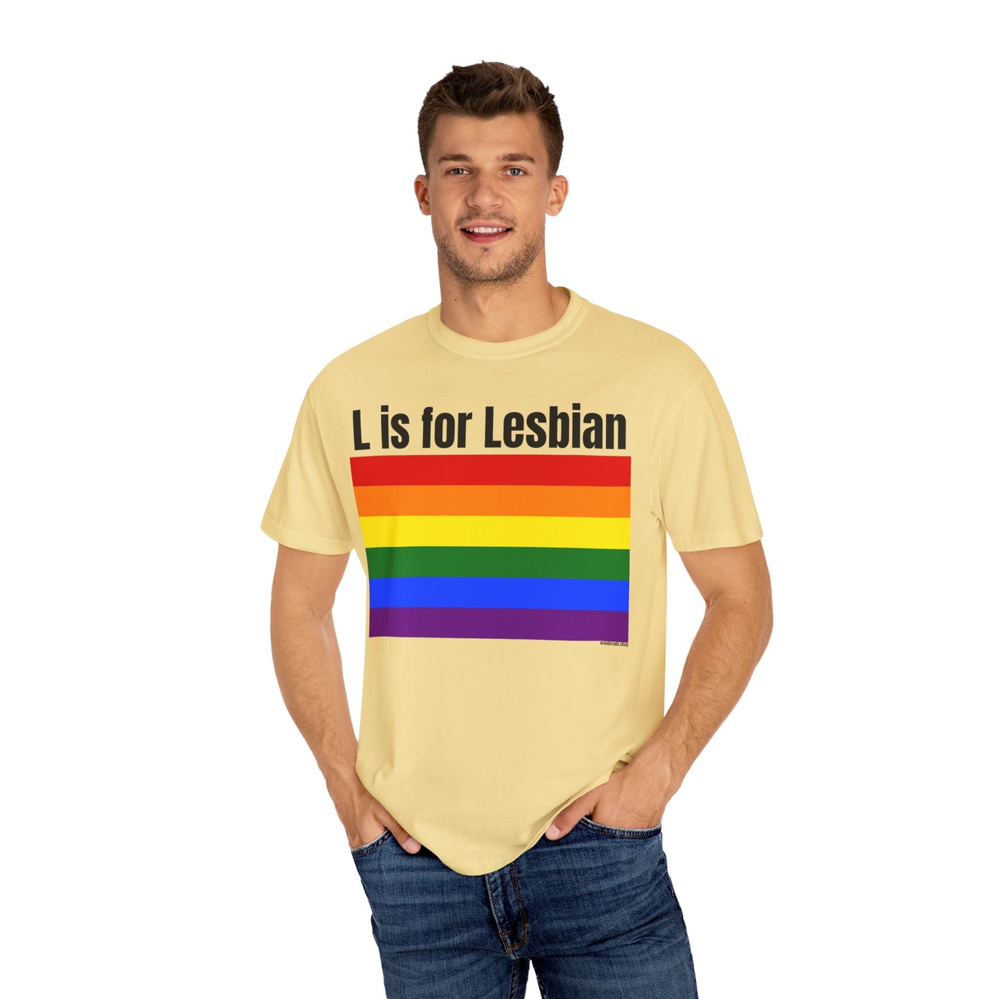 L is for Lesbian - Lesbian Pride Tee