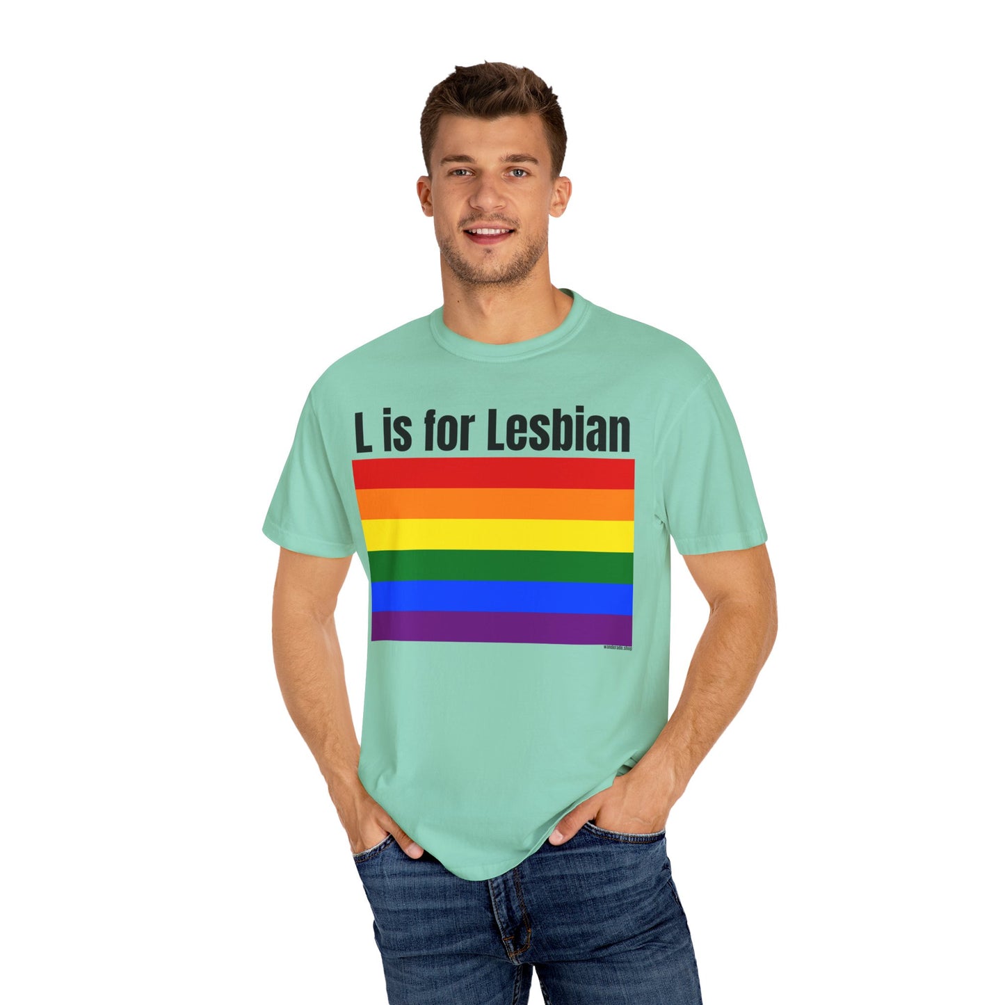 L is for Lesbian - Lesbian Pride Tee