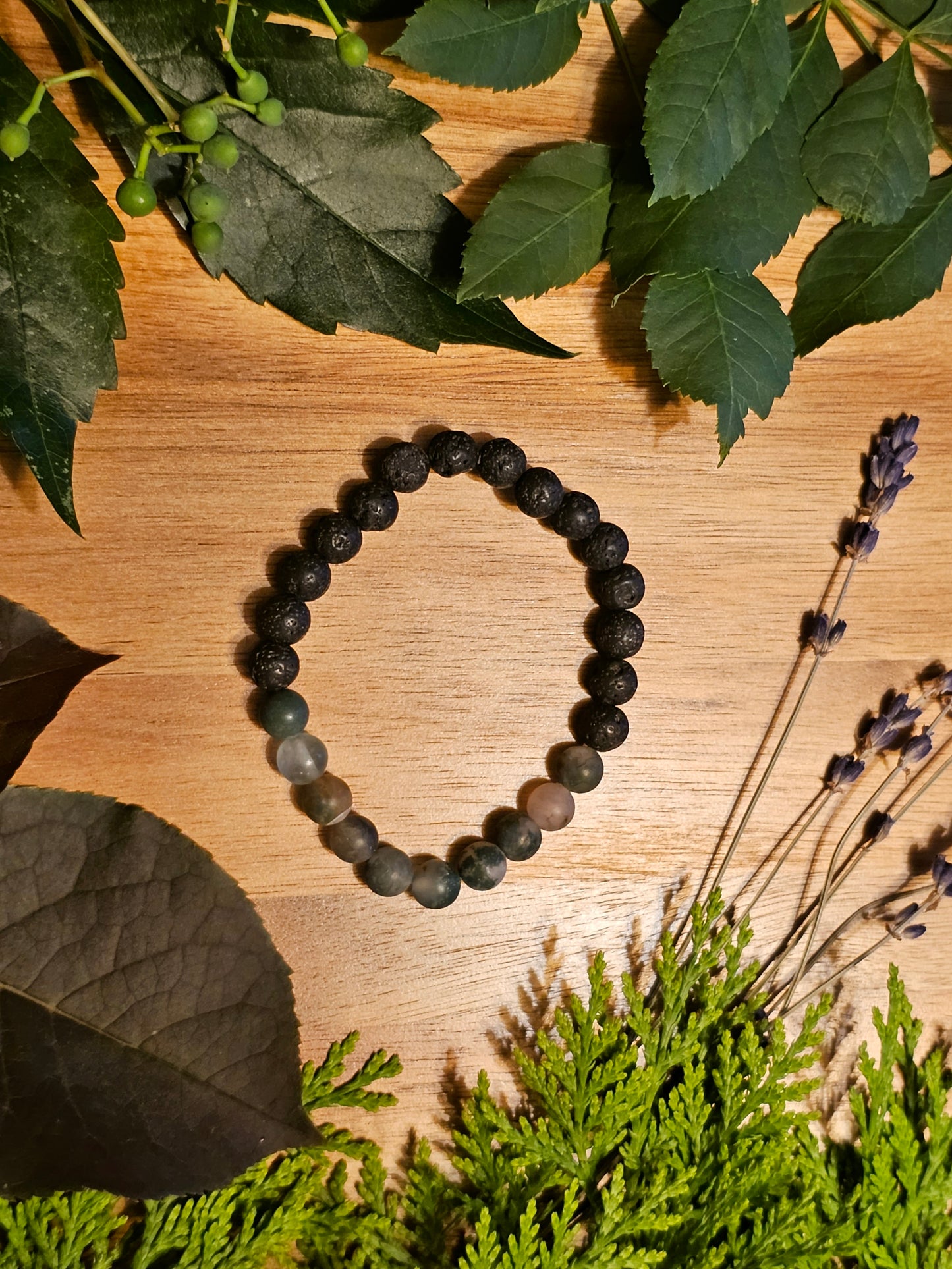 Turmoil Tamer | Howlite + Lava Stone
