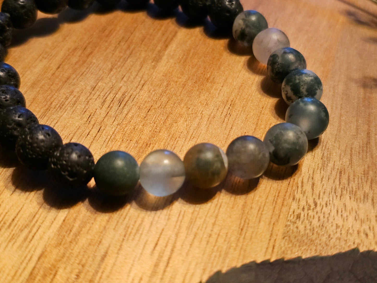 Turmoil Tamer | Howlite + Lava Stone