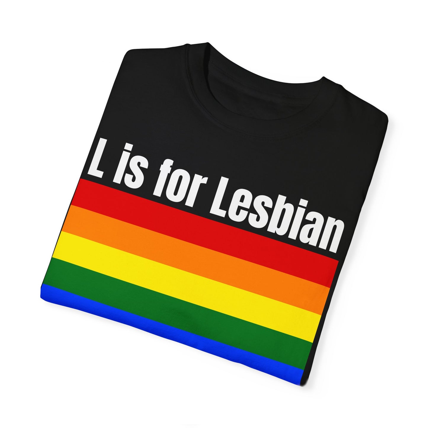 L is for Lesbian - Lesbian Pride Tee