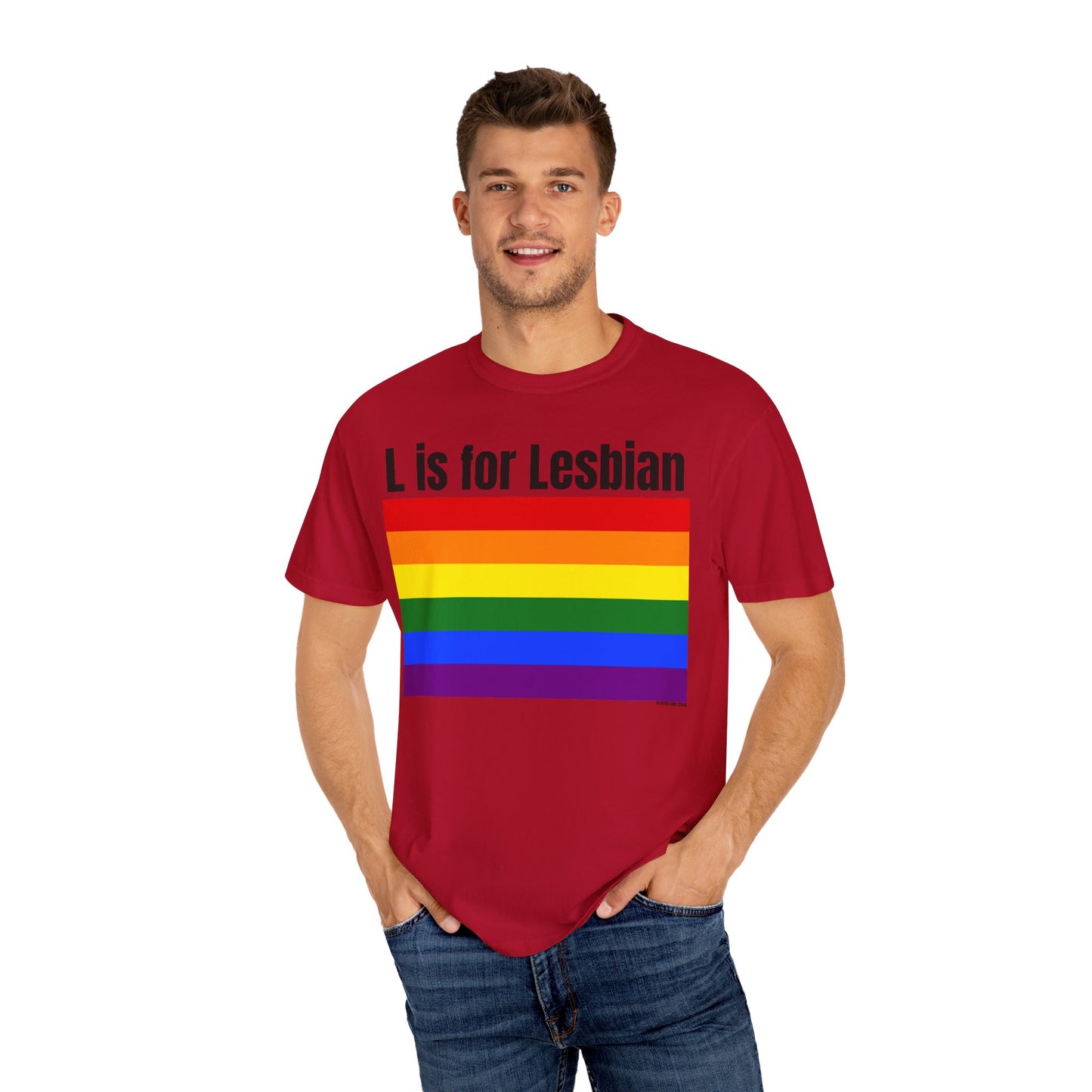 L is for Lesbian - Lesbian Pride Tee