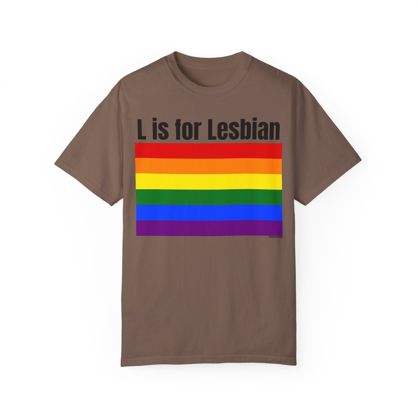 L is for Lesbian - Lesbian Pride Tee