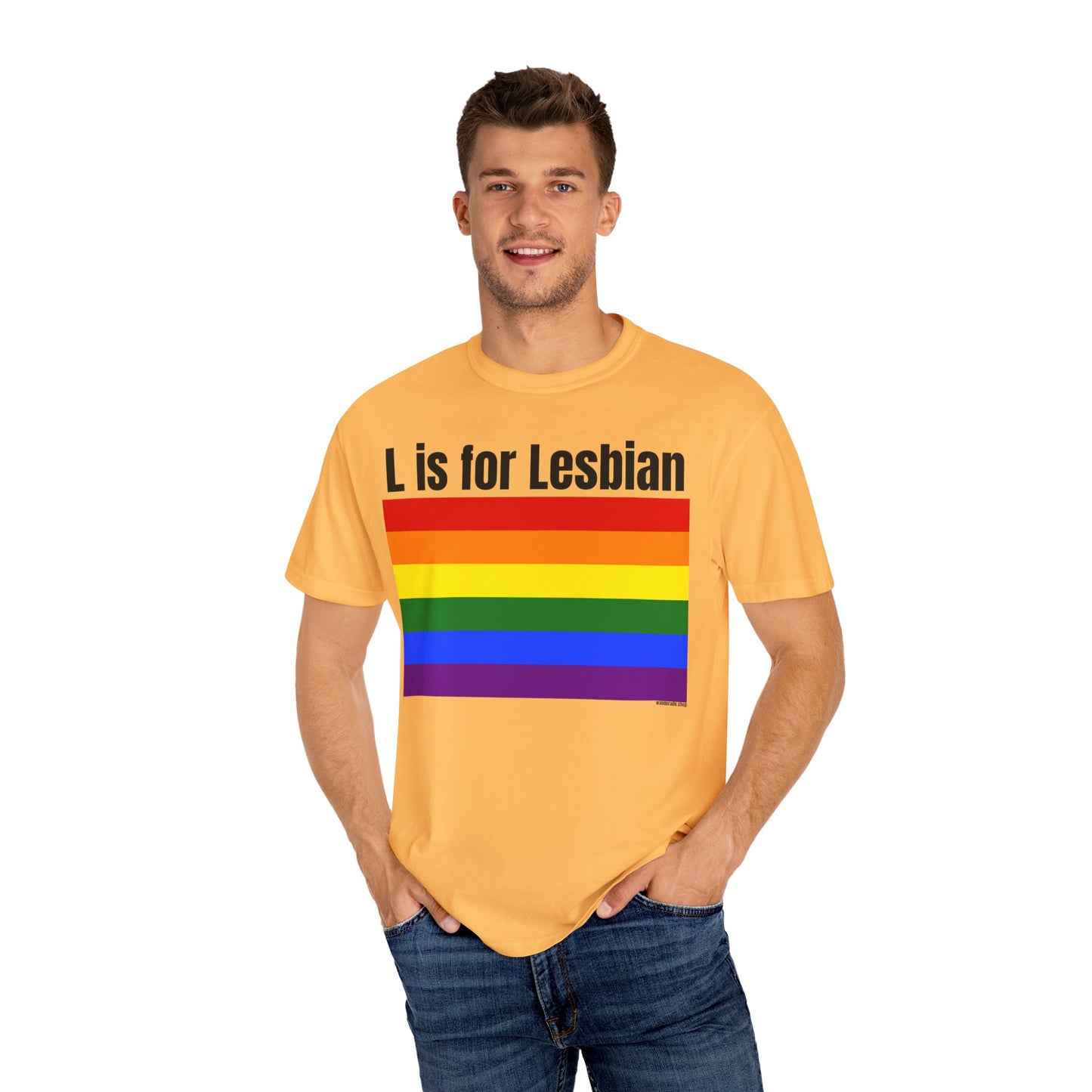 L is for Lesbian - Lesbian Pride Tee